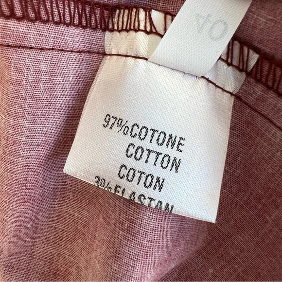 Blanca Luz Milano Ombré V Neckline Fit Flare Dress Magenta Burgundy IT 40 2 NWT - Picture 8 of 10